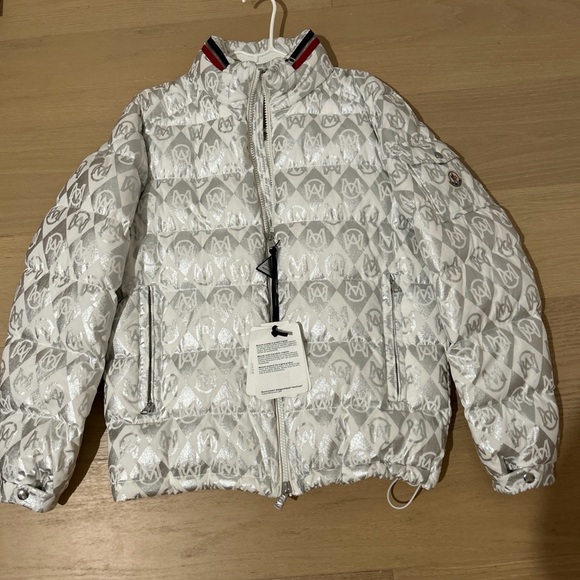 Men’s Moncler White Goose Down Filled Jacket size 3 - Picture 1 of 14